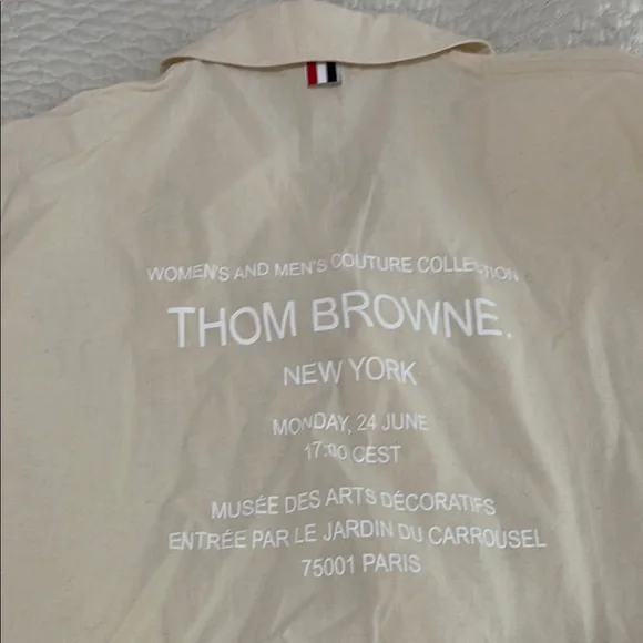 Thom Browne fashion show swag! Light khaki coat. - Picture 3 of 3